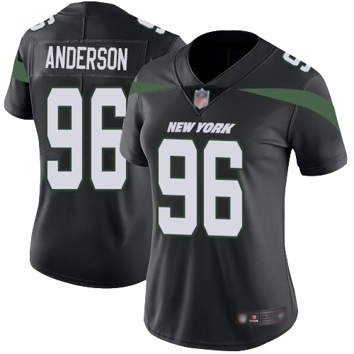 New York Jets Limited Black Women Henry Anderson Alternate Jersey NFL Football #96 Vapor Untouchable